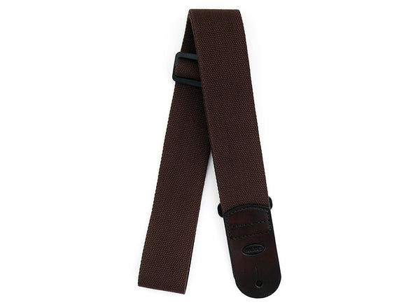 SC1 Brown Canvas Guitar Strap